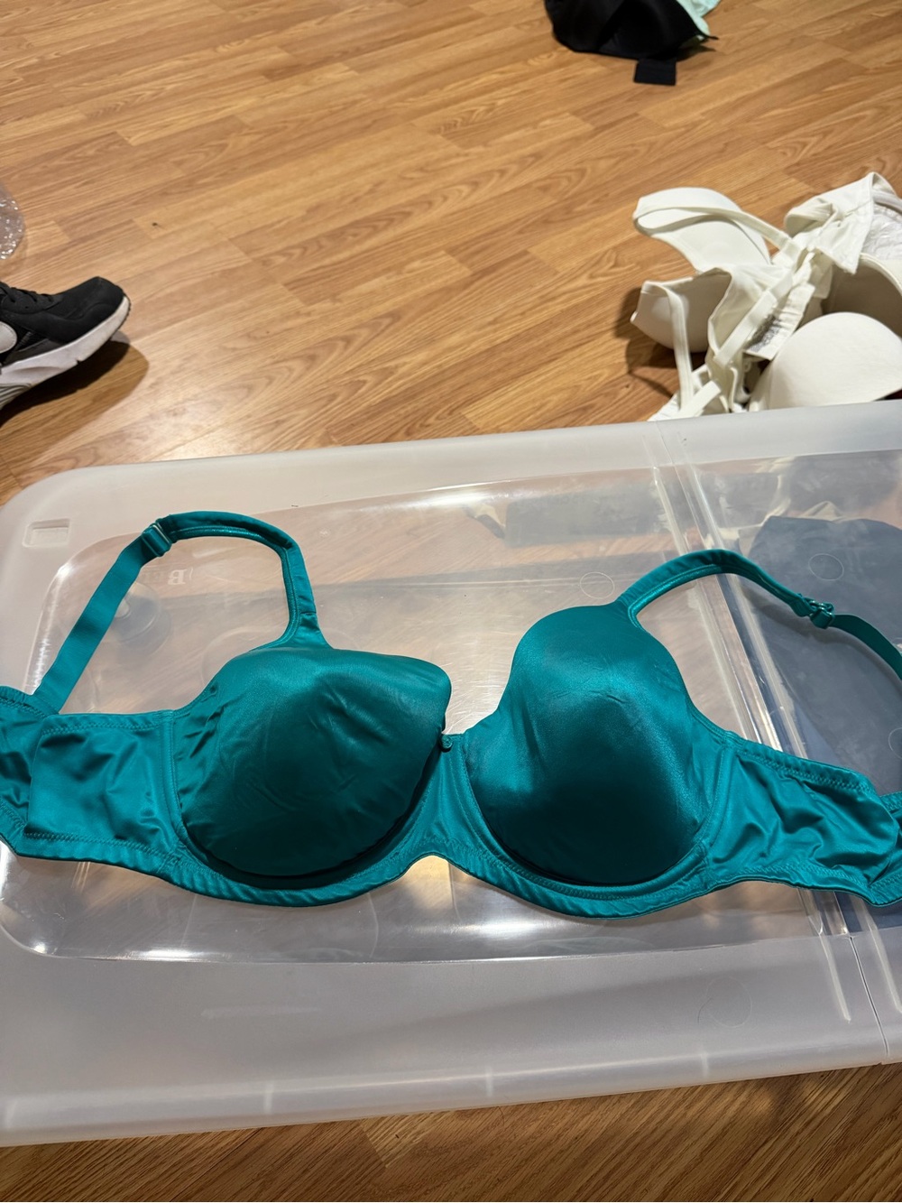 Playtex Teal Underwire Smooth T-Shirt Bra